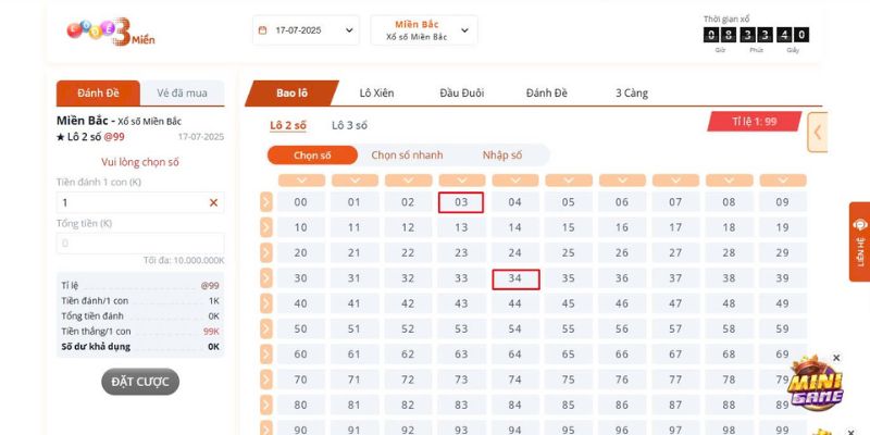 Danh sách các loại phổ biến ở sảnh