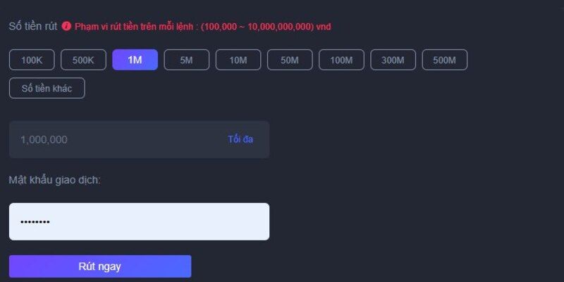 Hướng dẫn 3 bước rút tiền BONGVIP cơ bản